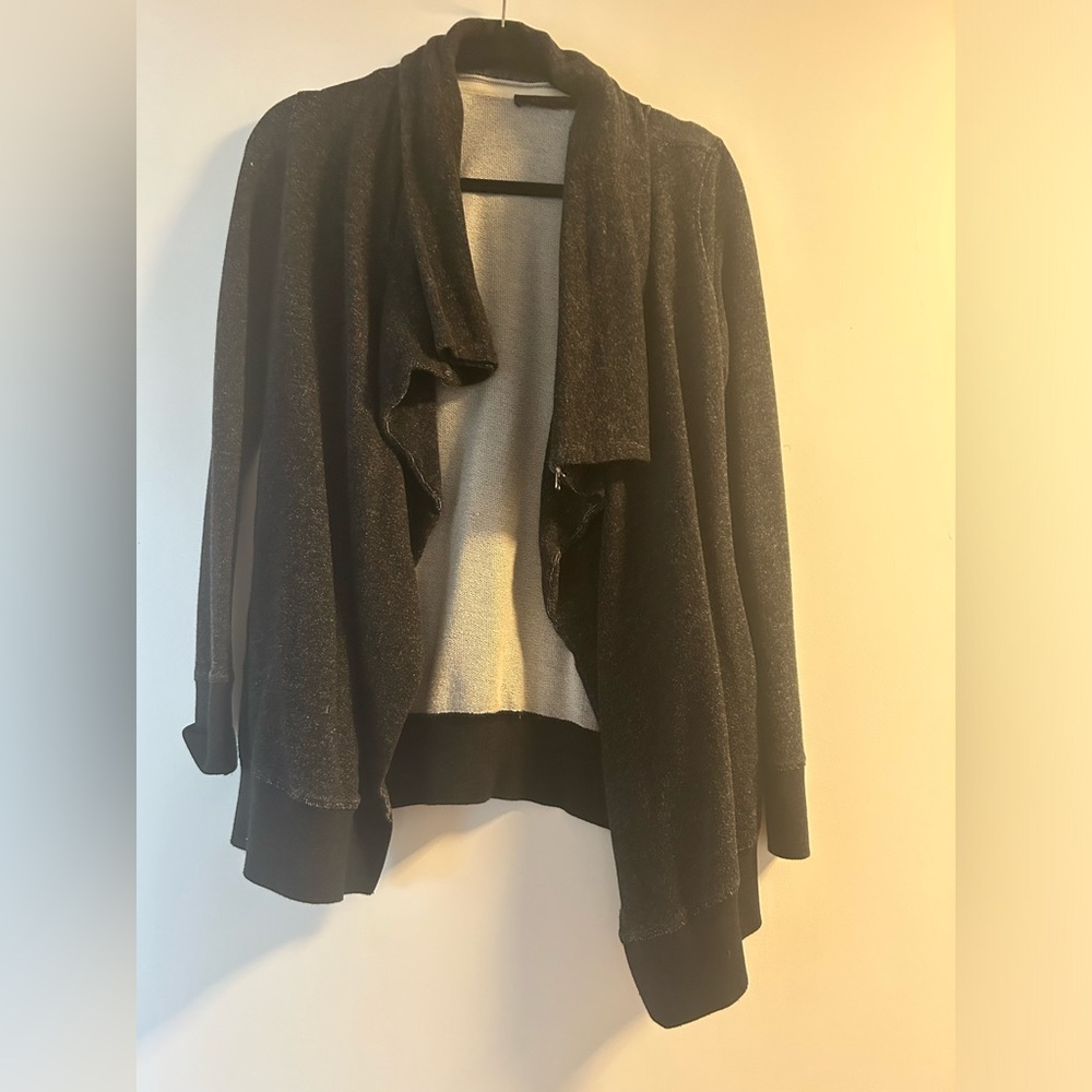 All saints open Dahlia cardigan, dark grey. Size small